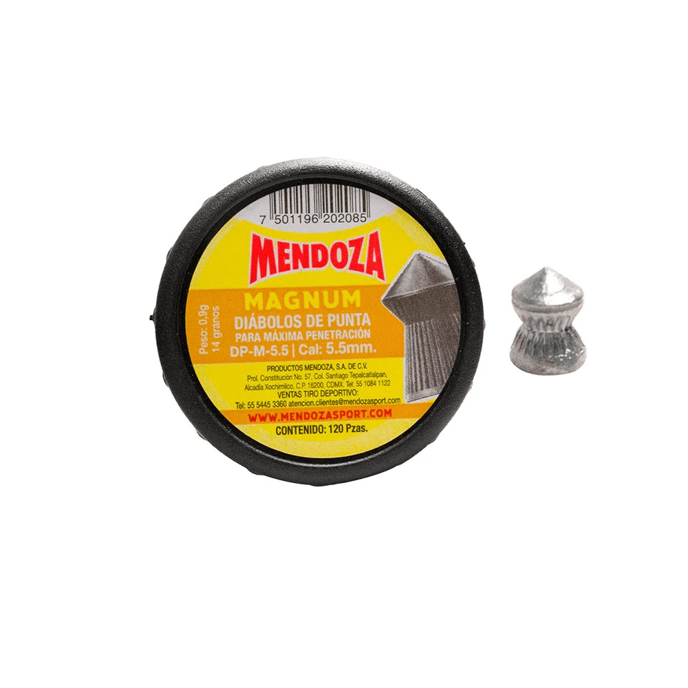 DIABOLO MENDOZA 5.5 AMARILLO MAGNUM 120PZ