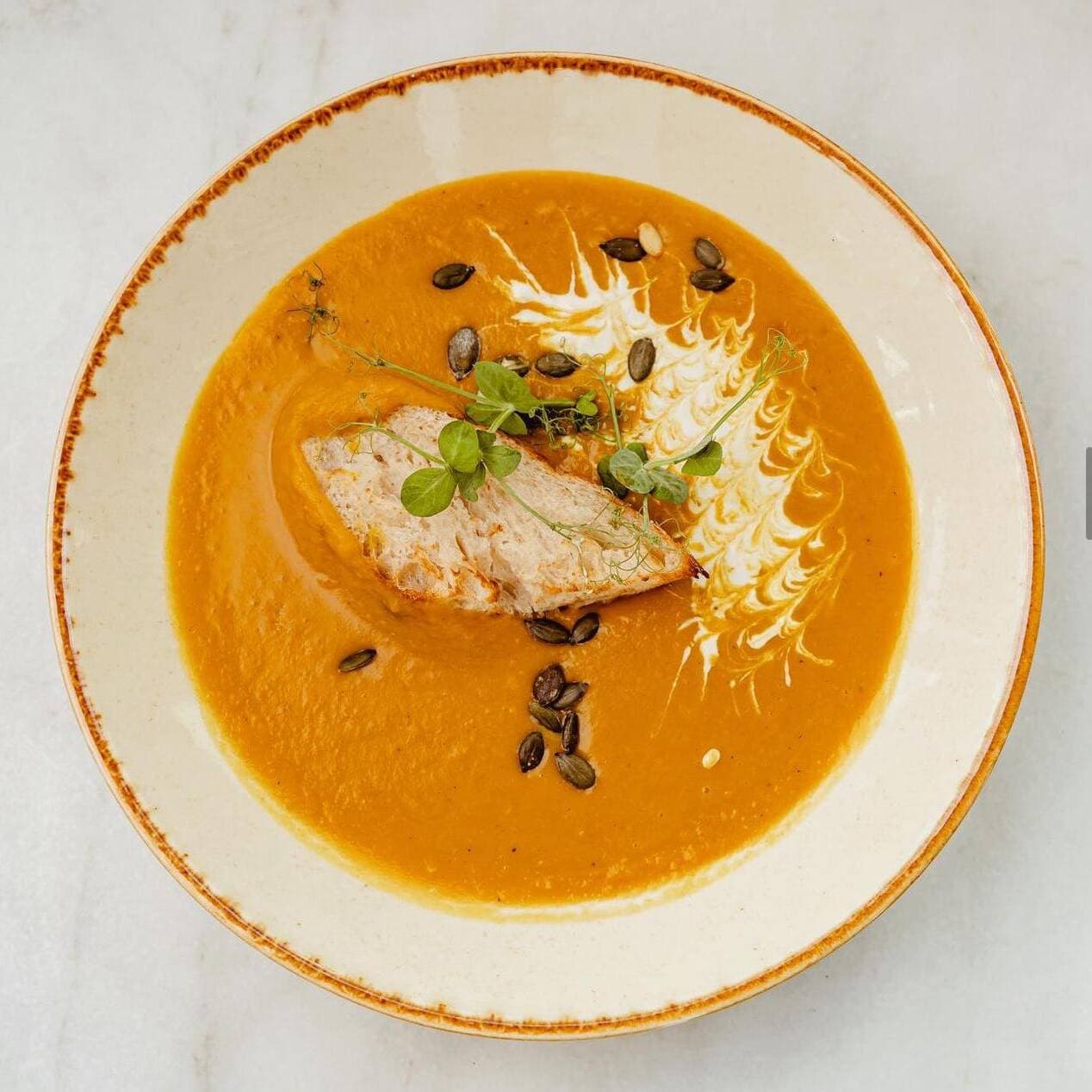 Crema De Calabaza