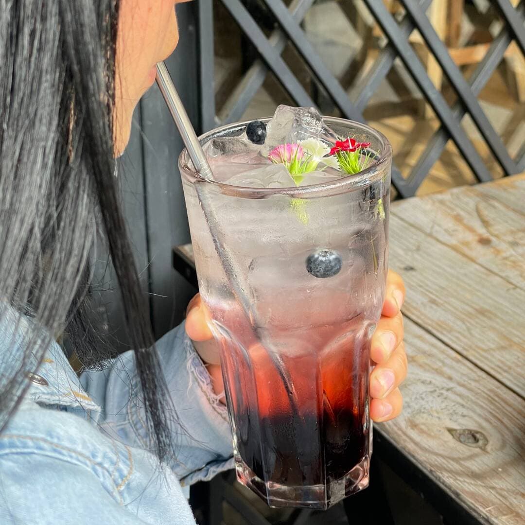 Soda Italiana de Mora Azul