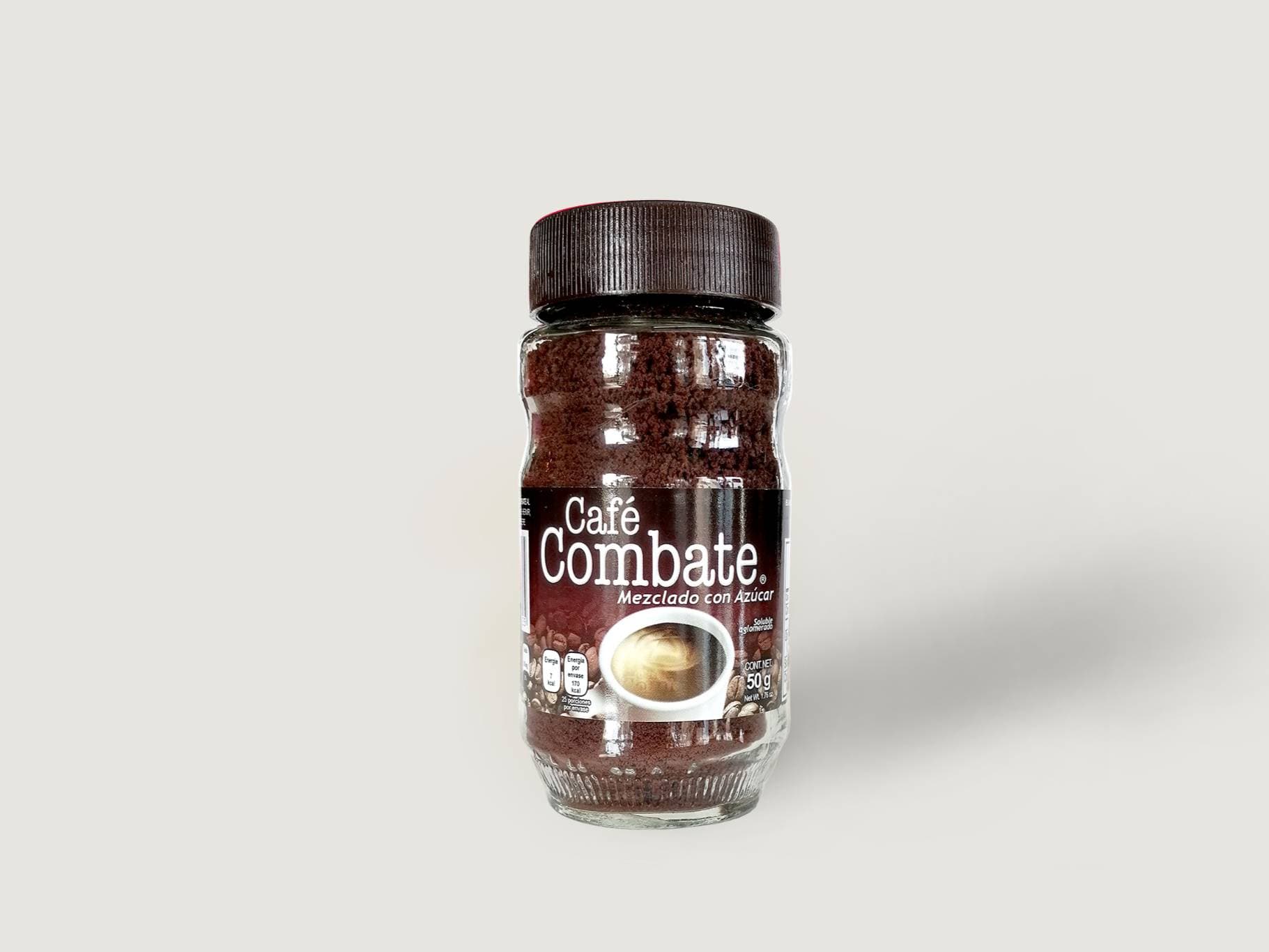 Café soluble con azúcar 50 gramos