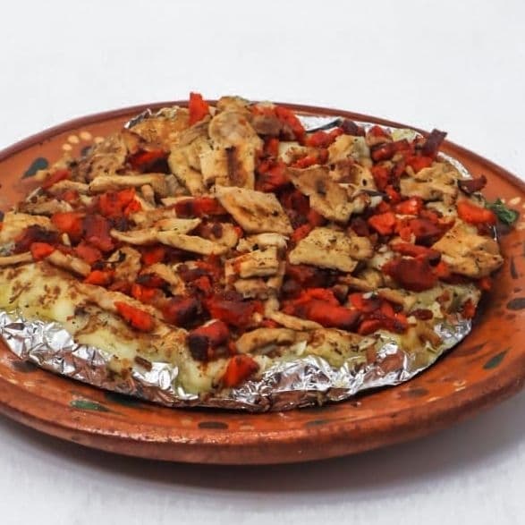 Papa asada sencilla