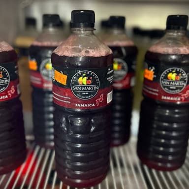Agua de Jamaica 1 Litro