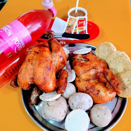 Combos 3 1 Pollo y Medio + Gaseosa 1.5 L