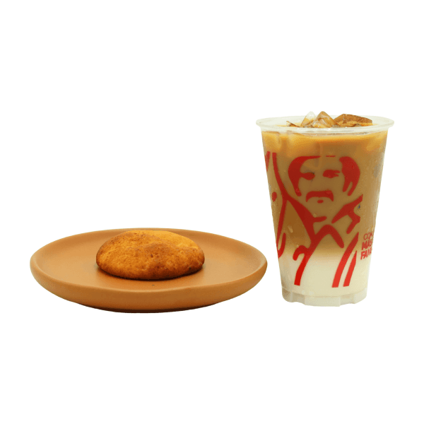 LATTE TRADICIONAL (16 OZ) + ALMOJABANA
