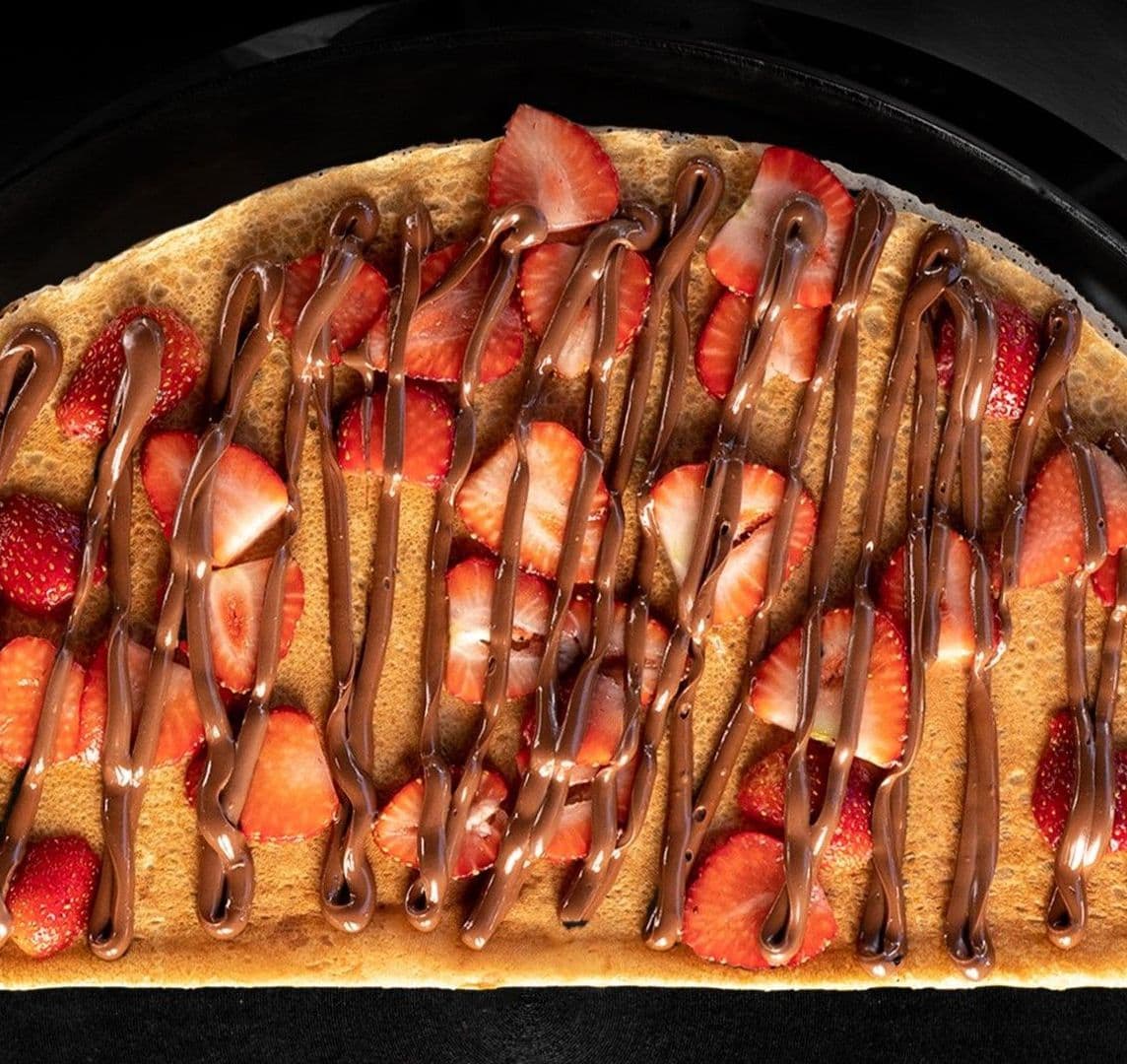 Crepa de Nutella y Fresa