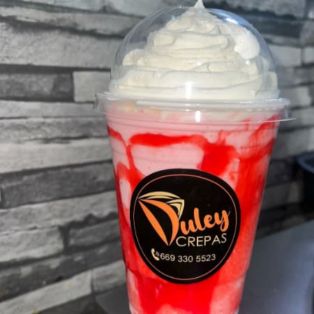 Malteada de Fresa