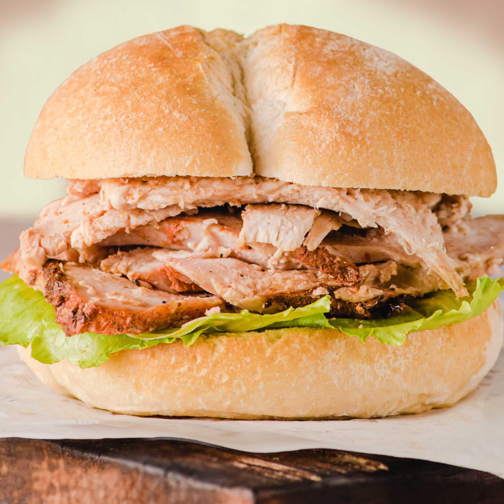 Pan con Pavo
