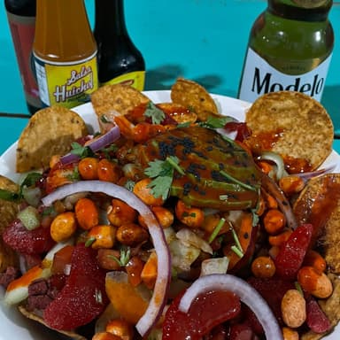 Tosti-ceviche grande