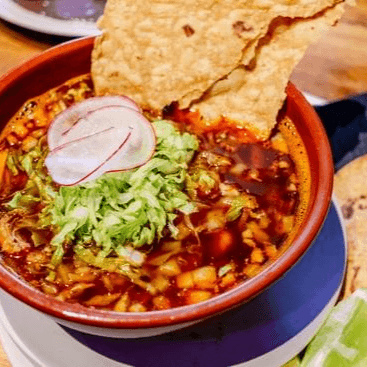 Pozole Blanco o Rojo Depende la Disponibilidad
