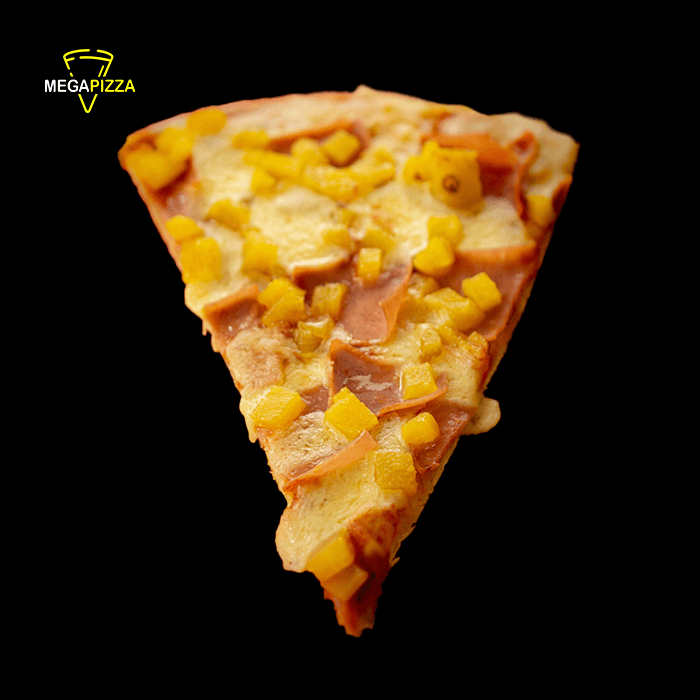 Porción Pizza Hawaiana + Gaseosa 250ml