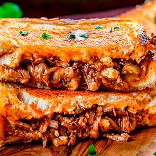 Grilled Cheese Birria Sandwich