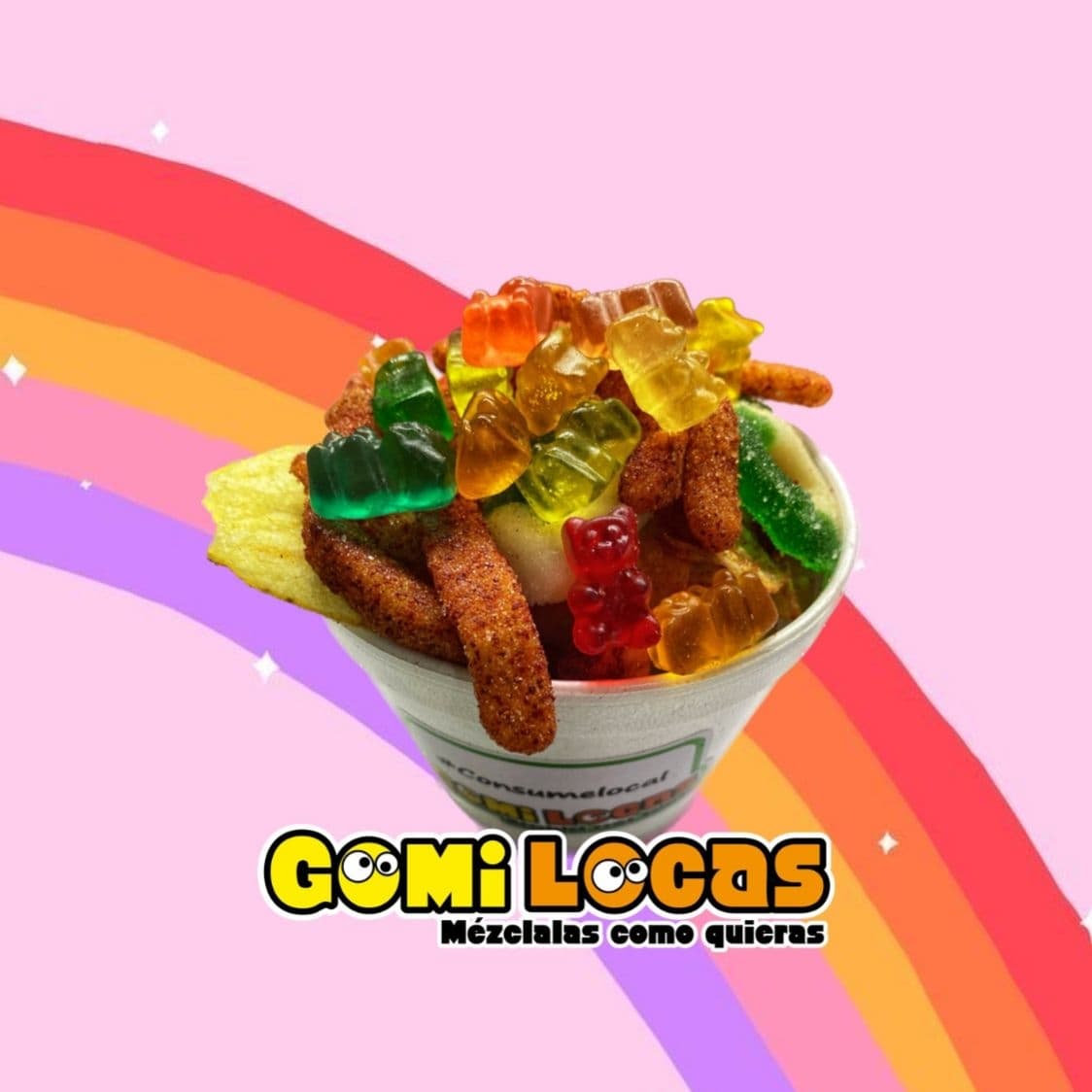 Gomilocas Grandes (Vaso de 1/2 L)