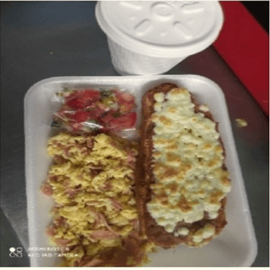 Combo-Molletes salados