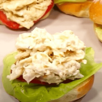 Sándwich Pollo Deshilachado