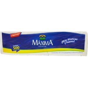 SERVILLETAS MAXIMA PREMIUM RECT 500 PZA