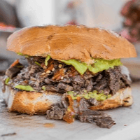 Lonche Mixto Carne Asada