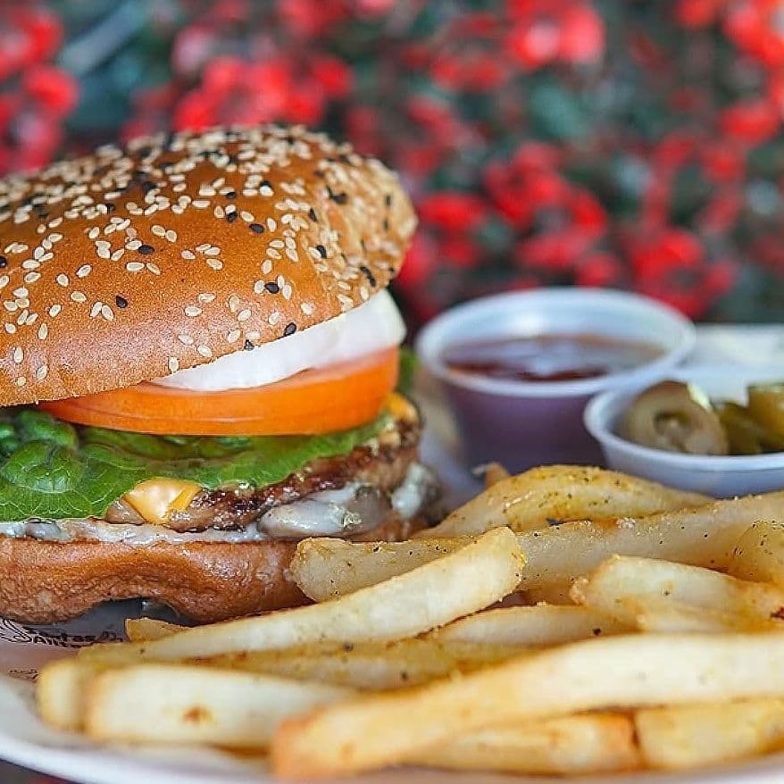 Hamburguesa el faustillo 79+orden de papas!