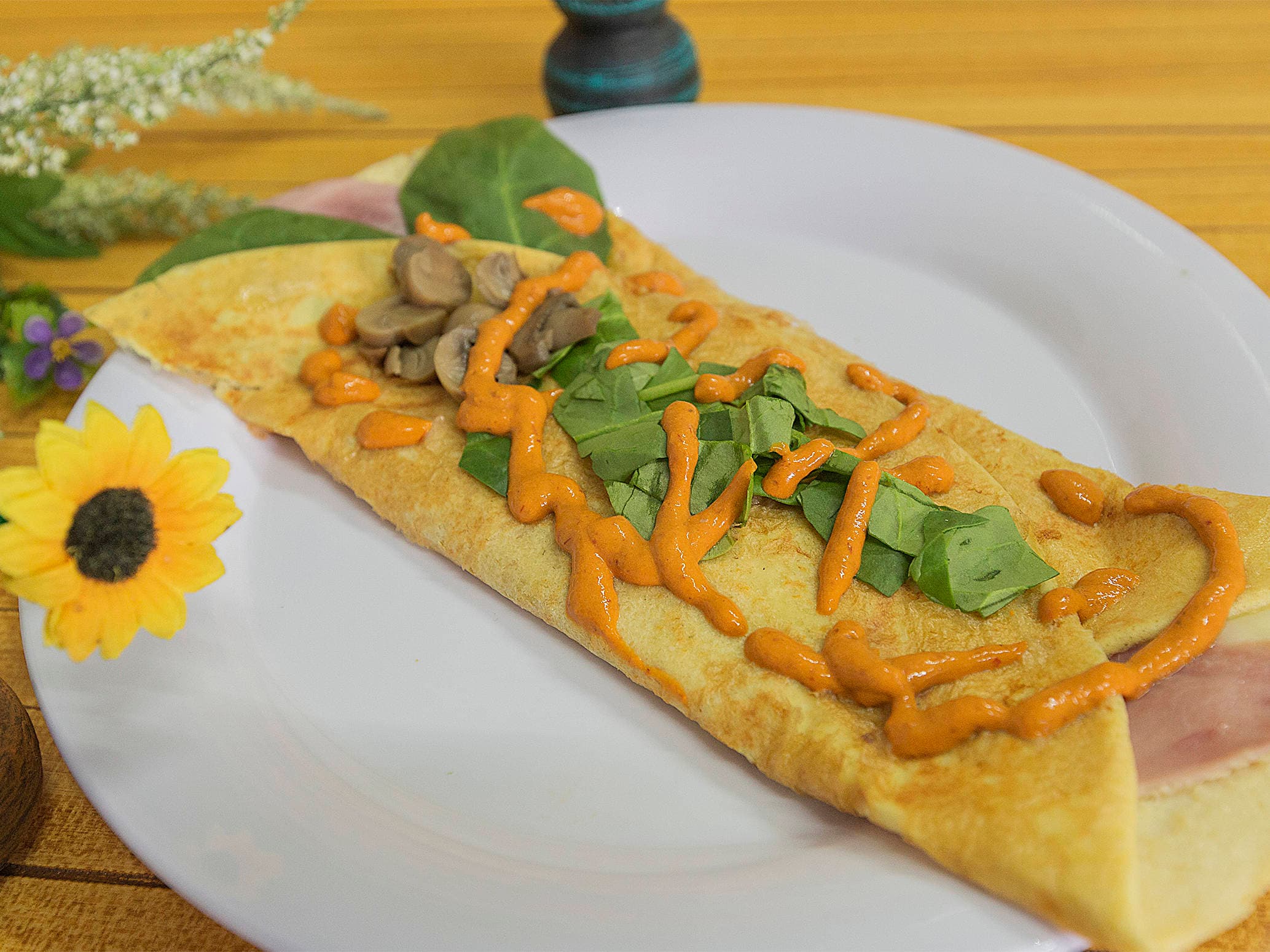 Crepa Salada Sin Harina Añadida