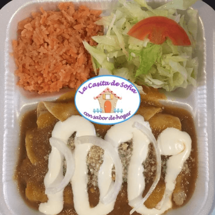 Enchiladas de Pollo (4)