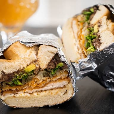 Torta de Carne Arrachera