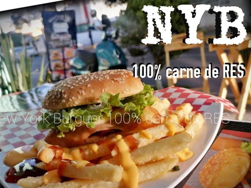 New York Burguer...100% Carne de Res