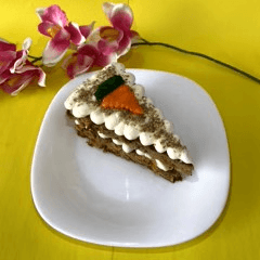 Rebanada Pastel Zanahoria
