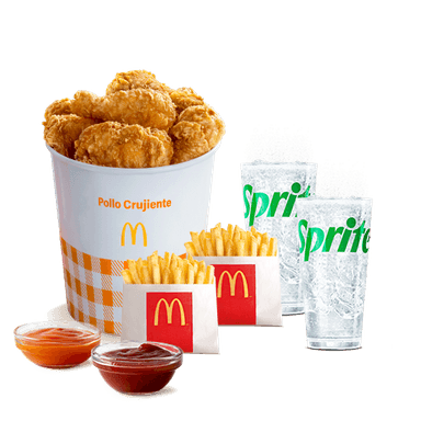 Bucket 4 Piezas de Pollo + Bebidas