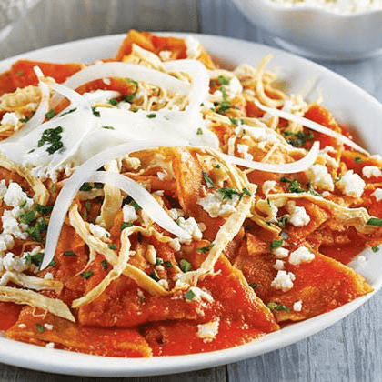 Chilaquiles de Pollo