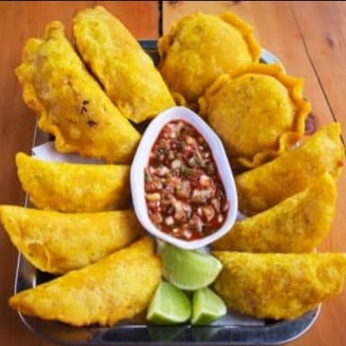 Pasteles de pollo.