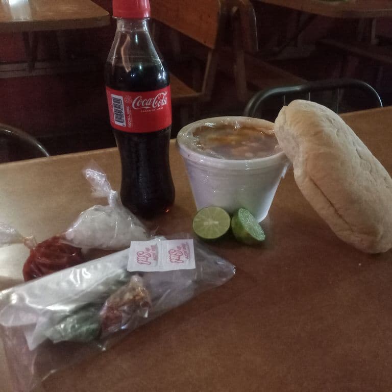 Combo-Medio Litro Menudo Especial + Coca 450 ml