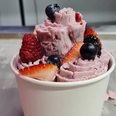 Helado en Rollo Explosion de Berries