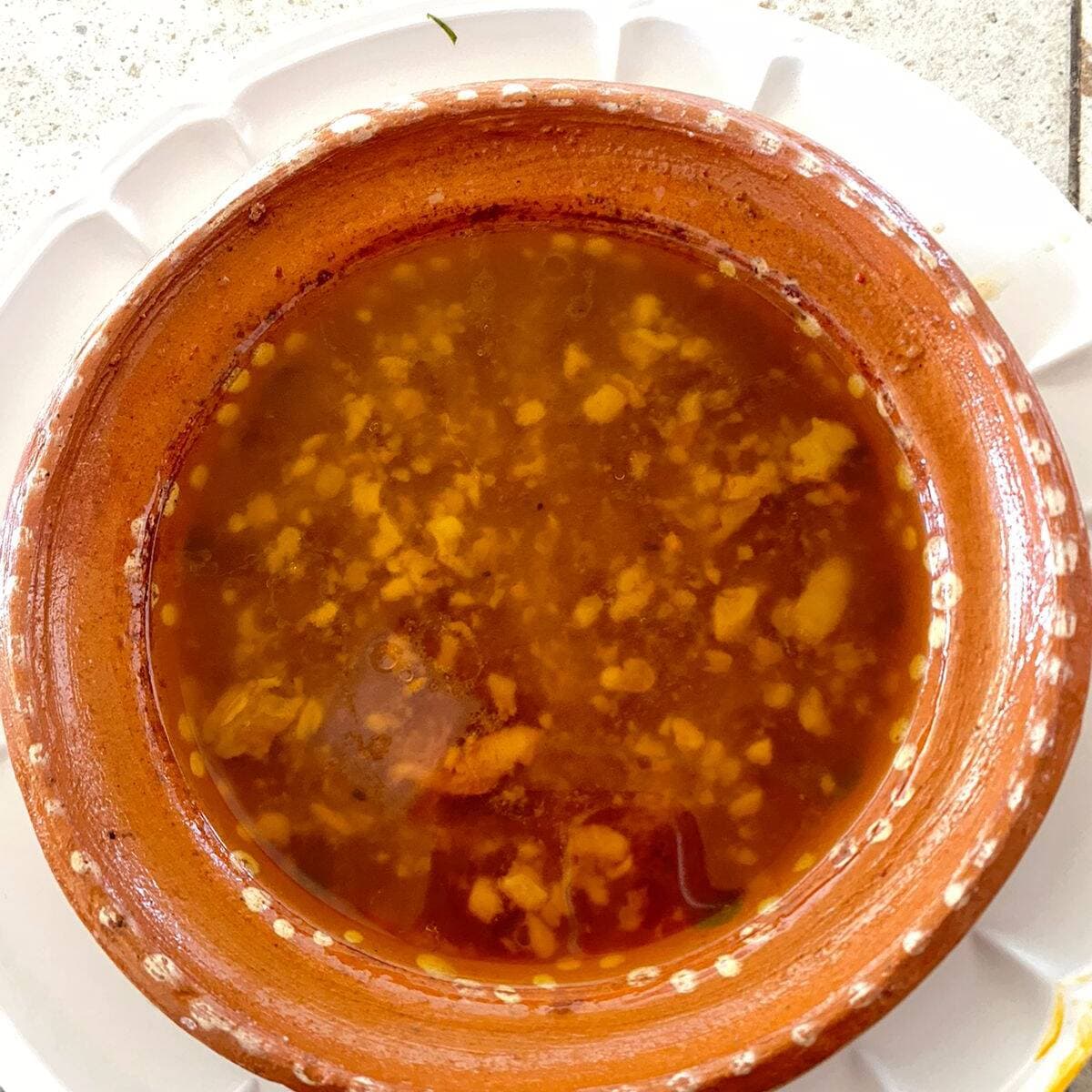 Cazuela de Consomé