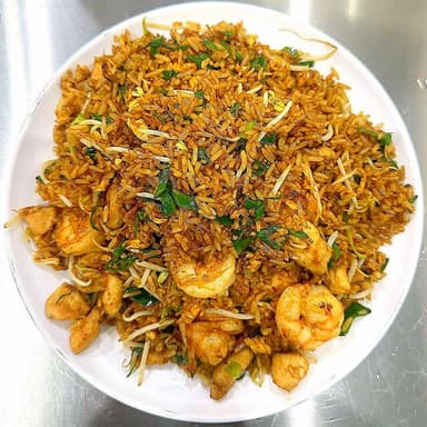 A7-Arroz con Pollo y Camaron Medio