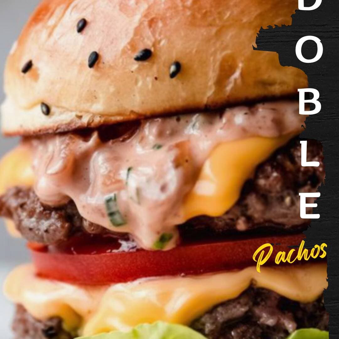 Hamburguesa Doble Pachos