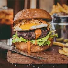 Hamburguesa La Gaucha