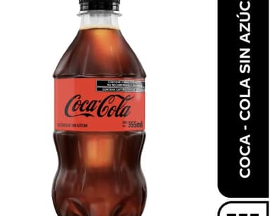 Coca Cola Sin Azúcar 355ml