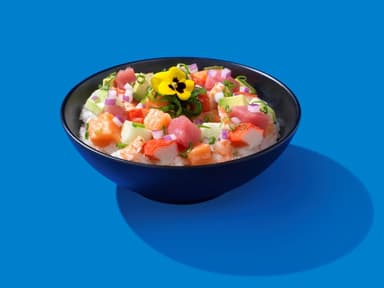 Chirashi de Salmón Tropical