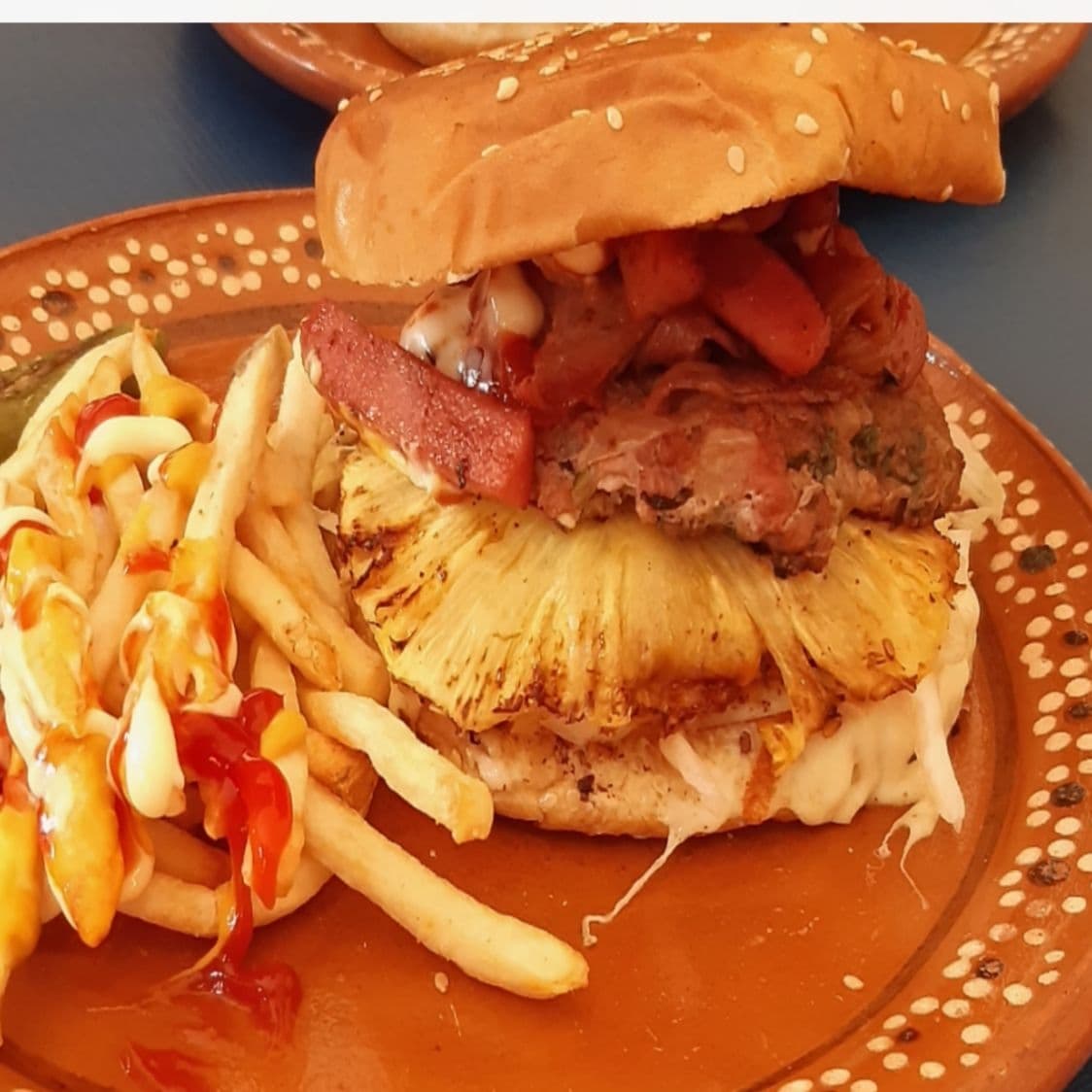 Hamburguesa Cubana
