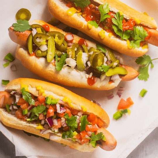 Orden 3 Hot Dog