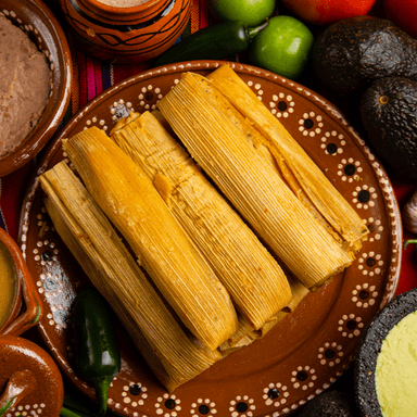 3 Tamales de Puerco