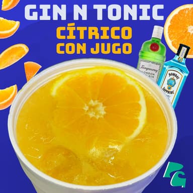 Gin N Tonic Cítrico Con Jugo
