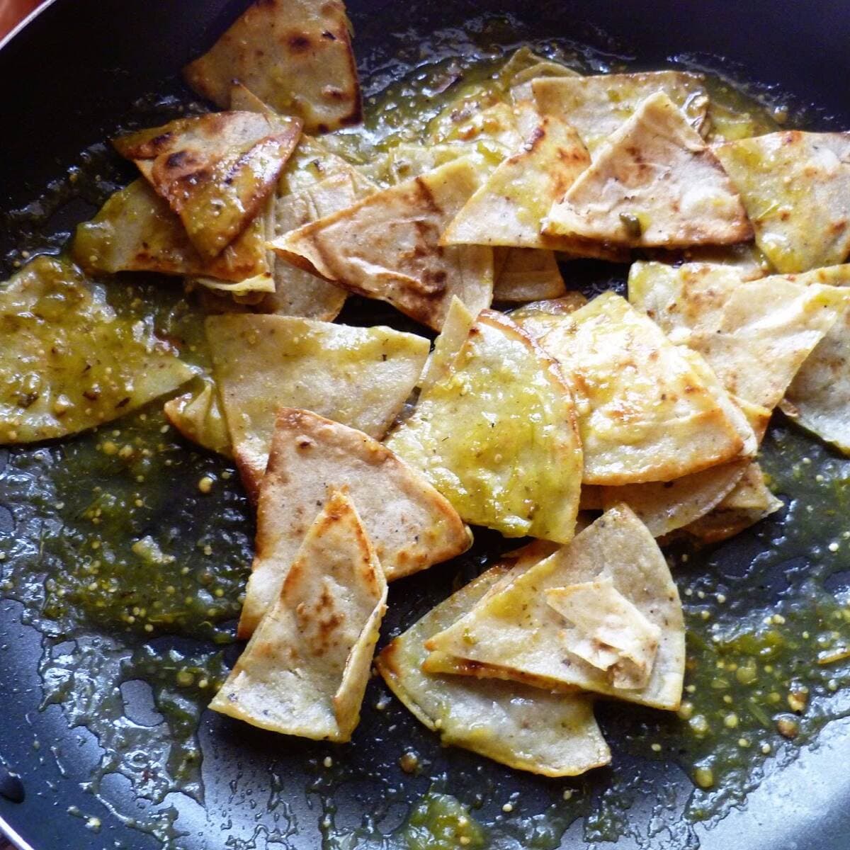 Chilaquiles Verdes 98gr.