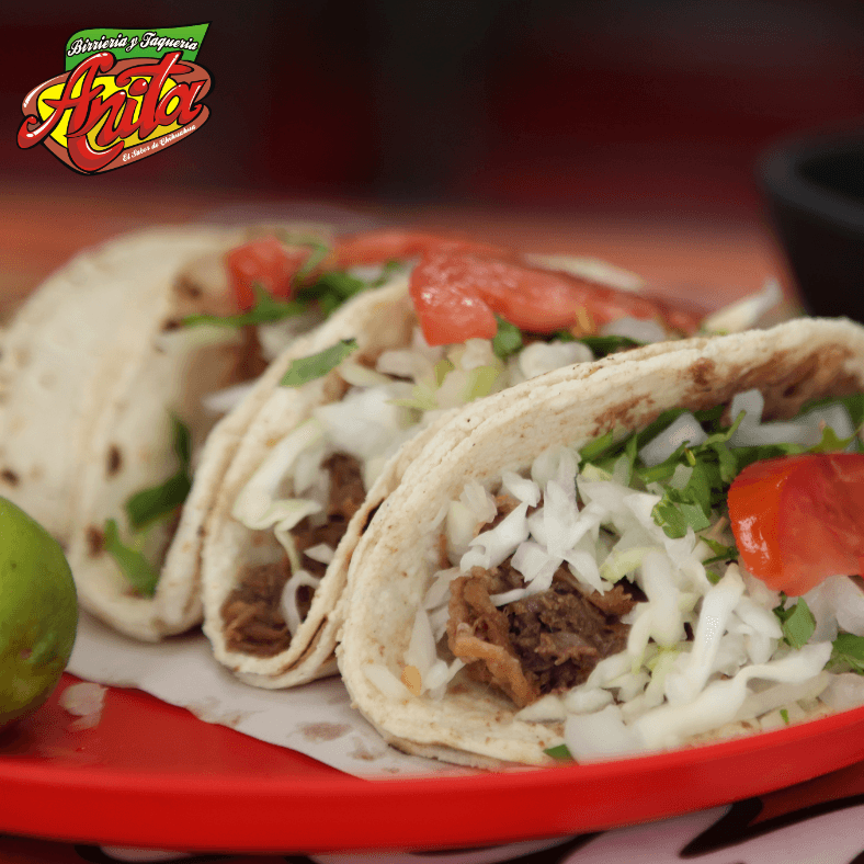1 taco de barbacoa