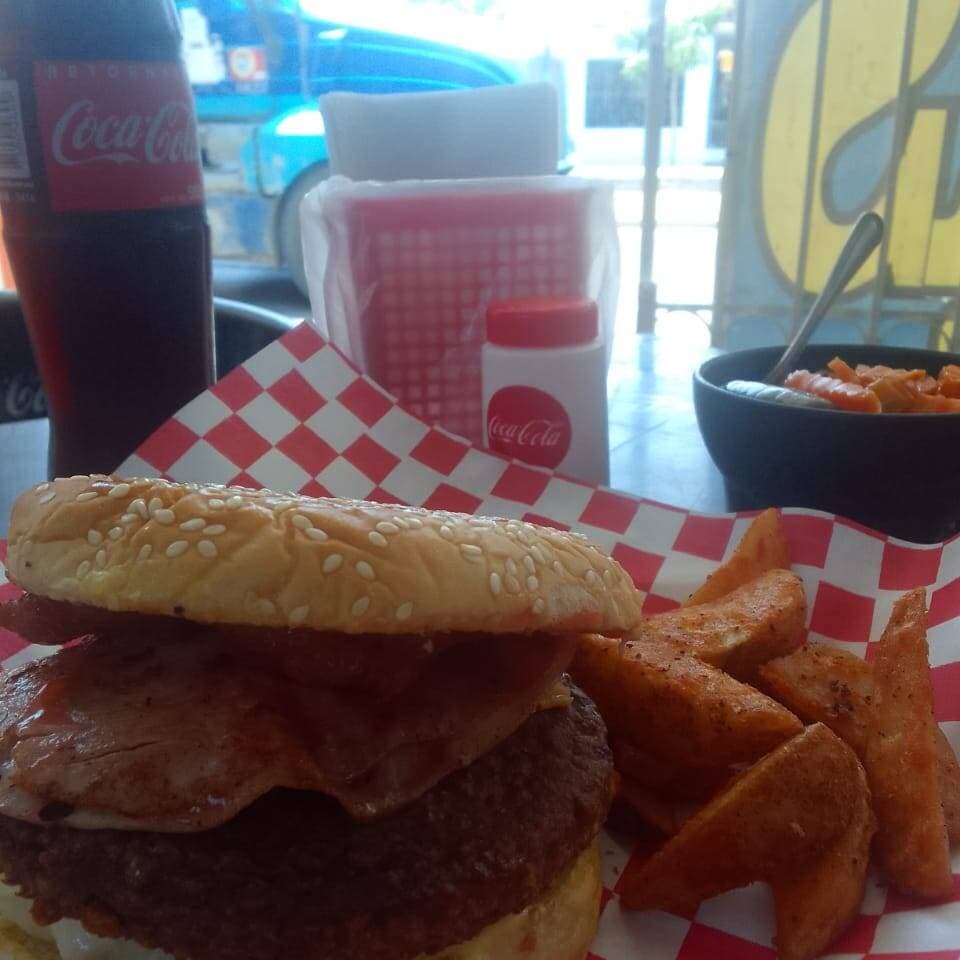 Hamburguesa de Sirloin.