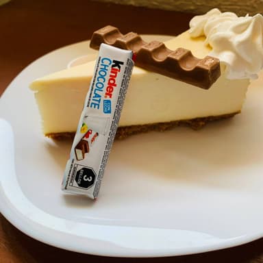 Cheesecake con Nutella y Kinder Bueno