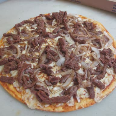 Arrachera y Cebolla Asada Grande (12 Rebanadas)