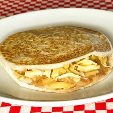 Gordita Harina Rajas con Carne