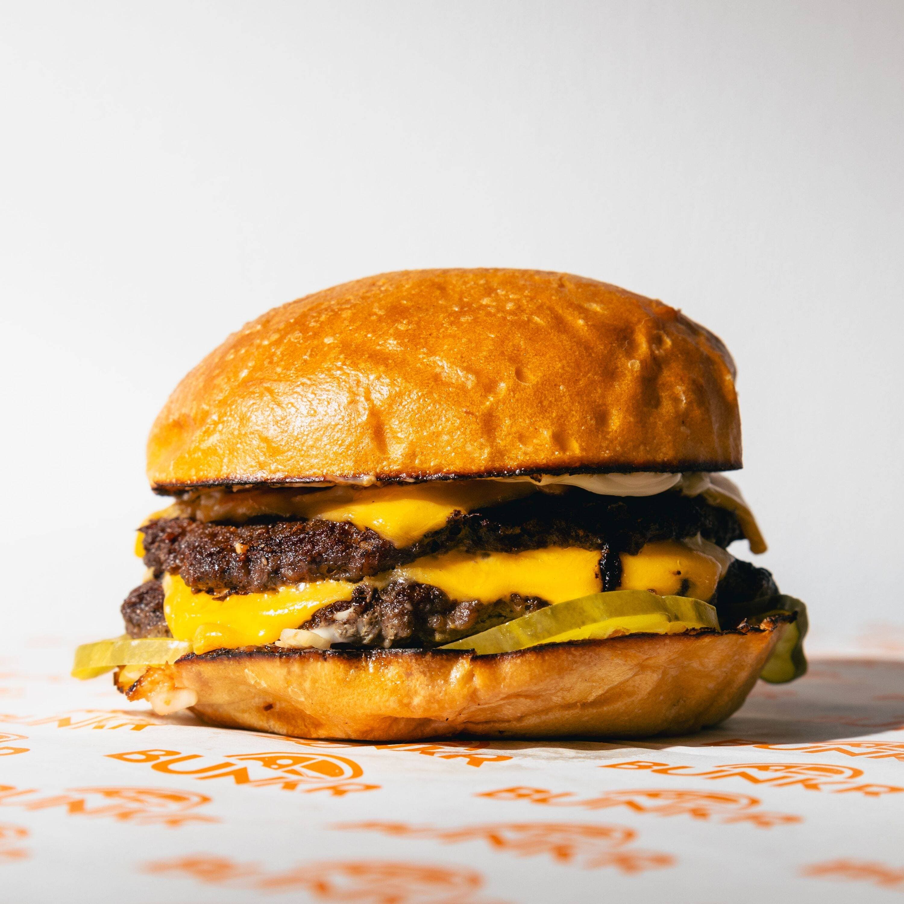 Cheese Burguer Doble Sin Papas