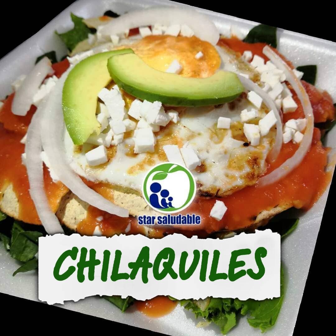 Chilaquilles Rojos de Totopos Horneados