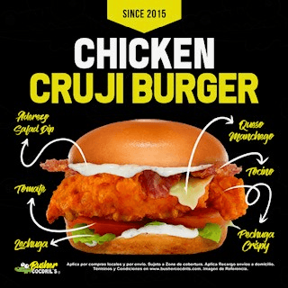 Chicken Cruji Burger